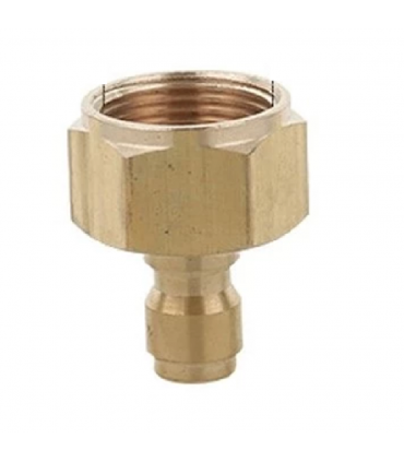 Hardware Specialist 1/4 Male Quick Click To M22 Female Threaded Pressure Washer Connector