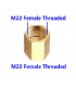 Hardware Specialist M22 Double End Female Threaded Pressure Washer Connector
