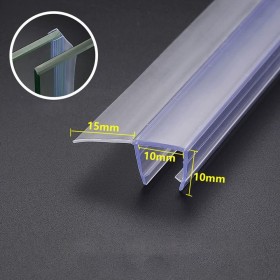 Hardware Specialist H Shape Glass Shower Door Seal Strips