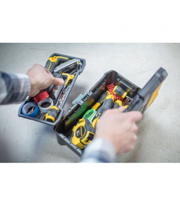 Stanley  Essential Tool Box With Metal Latches