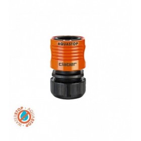 Claber 8602 / 8603 1/2″ Hose Connector With Aqua Stop