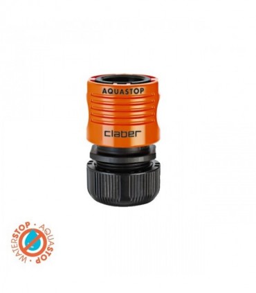 Claber 8602 / 8603 1/2″ Hose Connector With Aqua Stop