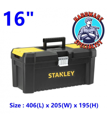 Stanley  Essential Tool Box With Metal Latches