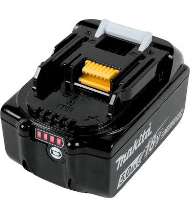 Makita BL1850B 18V LXT High‑Capacity 5.0Ah Battery with LED Gauge
