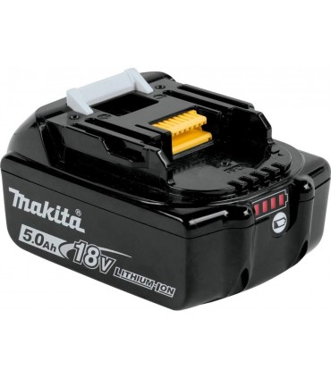 Makita BL1850B 18V LXT High‑Capacity 5.0Ah Battery with LED Gauge