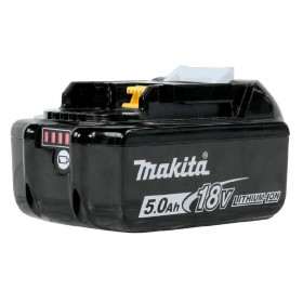 Makita BL1850B 18V LXT High‑Capacity 5.0Ah Battery with LED Gauge