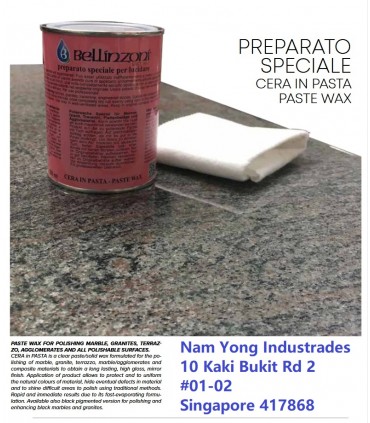Bellinzoni Paste Wax for Stone Polish