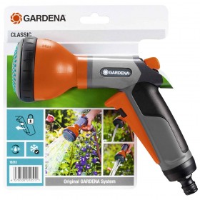 Gardena 18313 Classic Multi Sprayer with 3 Spray Patterns