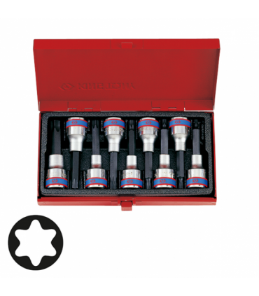 King Tony 9 Pieces 1/2″ Dr Star Bit Socket Set 4119PR