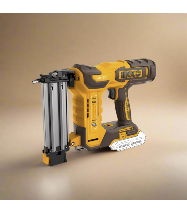 Ingco CBNLI5008 20V Brushless F15-F50 Cordless Brad Nailer Kit