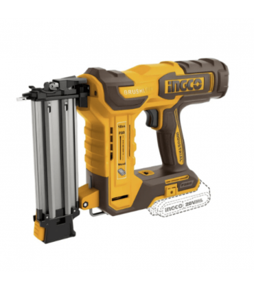 Ingco CBNLI5008 20V Brushless F15-F50 Cordless Brad Nailer Kit
