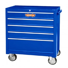 Wadfow WCS2A05 Roller Tool Cabinet Organizer with 5 Drawers
