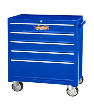 Wadfow WCS2A05 Roller Tool Cabinet Organizer with 5 Drawers