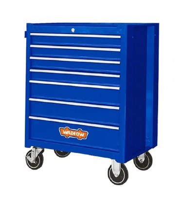 Wadfow WCS2A07 Roller Tool Cabinet Organizer with 7 Drawers