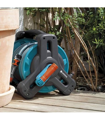 Gardena 8010 Classic Hose Reel Trolley Complete Set