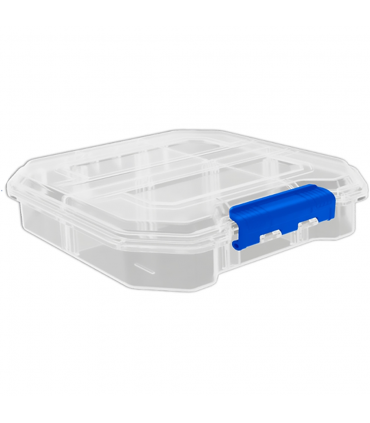 Wadfow WTB8341 Transparent Organizer 6 Compartment Mini Storage Box