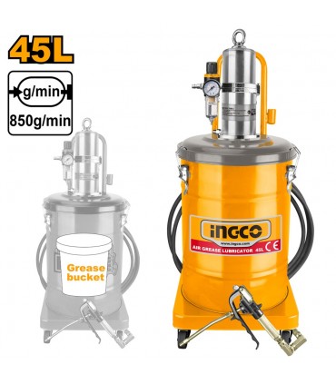 Ingco AGL02451 45 L Pneumatic Air Grease Lubricator