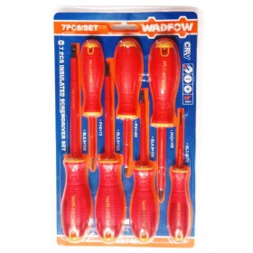 Wadfow WSS7407 7 Pieces VDE Insulated Screwdriver Set