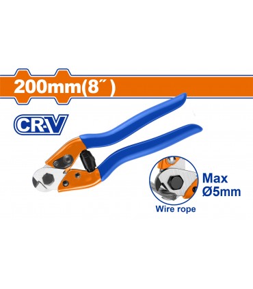 Wadfow WBC6008 8" Wire Rope Cutter