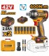 Ingco CIWLI42602 42V Brushless 600Nm Cordless Impact Wrench Kit