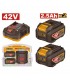 Ingco FBCPM25221 42V Lithium-Ion 2 x 2.5 Ah Battery Charger Kit