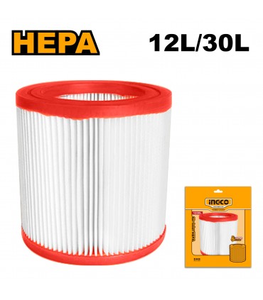 Ingco VCAIHP02 Air-inlet Vacuum F8 HEPA Filter for VC14301