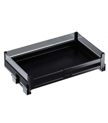 Ecoware Four Side Basket with Undermount Soft Closing Slide - Dark Grey