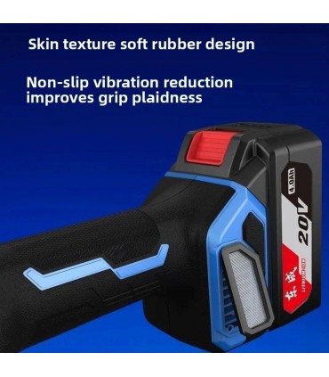 Dong Cheng DCSM04-100P 2 x 20V Lithium-Ion Brushless 4" Cordless Angle Grinder Kit