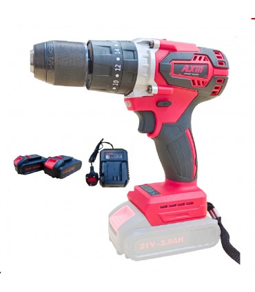 AXM AX21V Brushless 21V Lithium-Ion 70 Nm Cordless Impact Drill Kit
