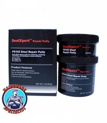 SealXpert PS102 Steel Repair Putty 454g