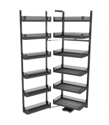 ecoWare Side Large Tall Unit Basket - Dark Grey