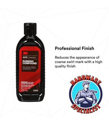 3M Auto Care Rubbing Compound - 236mL