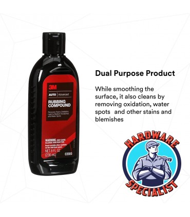 3M Auto Care Rubbing Compound - 236mL