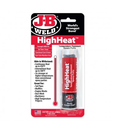 J-B Weld 8297 HighHeat Epoxy Putty - 57g