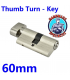 Hardware Specialist Thumbturn Euro 70mm Double Key Cylinder Lock