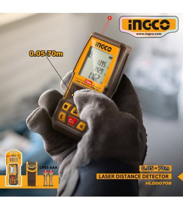 INGCO HLDD0708 70M Laser Distance Detector