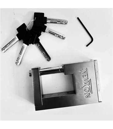 Newton Invents Hardened Steel Casing Door Gate Pad Lock