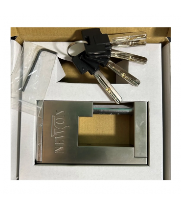 Newton Invents Hardened Steel Casing Door Gate Pad Lock