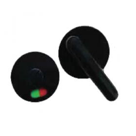 Hardware Specialist LK-TDL Toilet Door Lock - Black