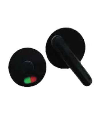 Hardware Specialist LK-TDL Toilet Door Lock - Black