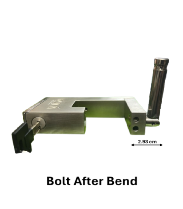 Newton Invents Hardened Steel Casing Door Gate Pad Lock