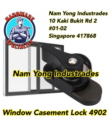 HDB Sliding Window Crescent Lock 4902