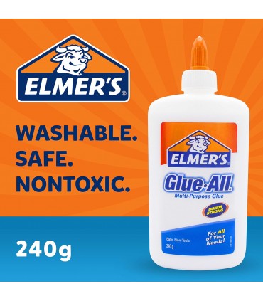 Elmer's E379 Glue-All Multi-Purpose Liquid Glue White - 240g