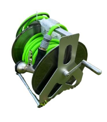 Flex HR01 100 PSI 304 Stainless Steel 25 M Garden Hose Reel Set