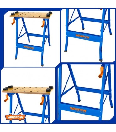 Wadfow WWE1525 100 kg Folding Workbench Portable Work Table