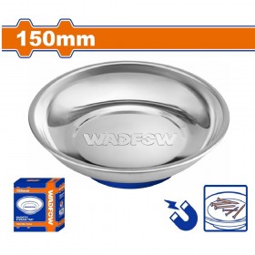 Wadfow WMC6001 150mm Round Stainless steel Magnetic Storage Tray