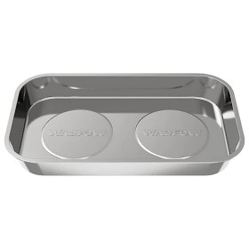 Wadfow WMC6002 Rectangle Stainless Steel Magnetic Storage Tray