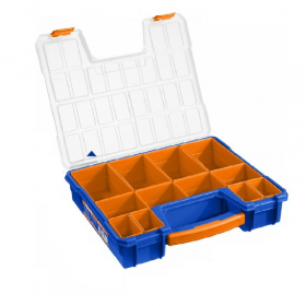 Wadfow WTB1311 Plastic Organizer with 12 Removable Cups