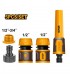 Ingco HHCS05122 5-Piece Water Hose Quick Connector Set with Sprayer