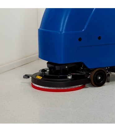 3M 5100 16 inch Red Buffer Floor Pad - 5 Pieces